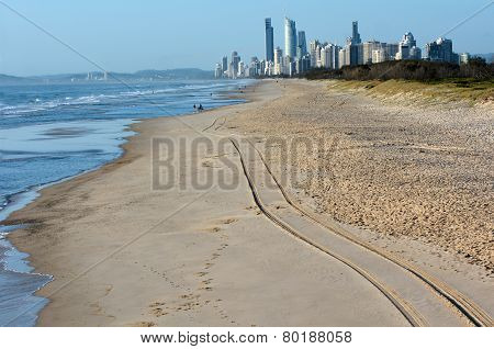 Surfers Paradise Skyline -queensland Australia