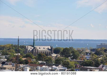 View of Stamford, Connecticut