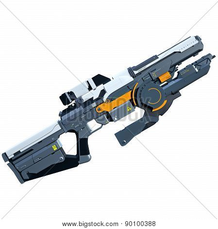 Sci-fi rifle