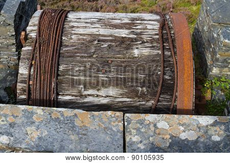 Cwm Penmachno, With Slate Quarry, Incline Drum House