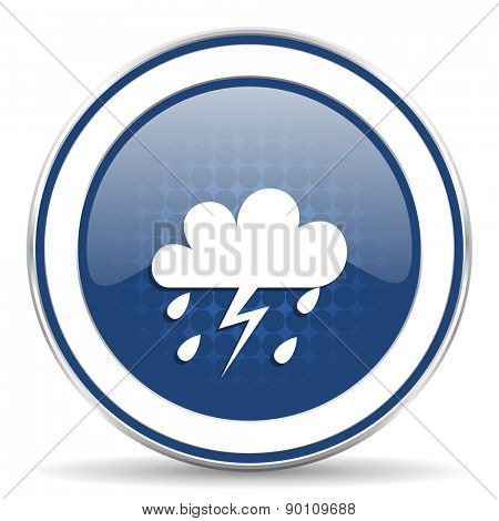 storm icon waether forecast sign 