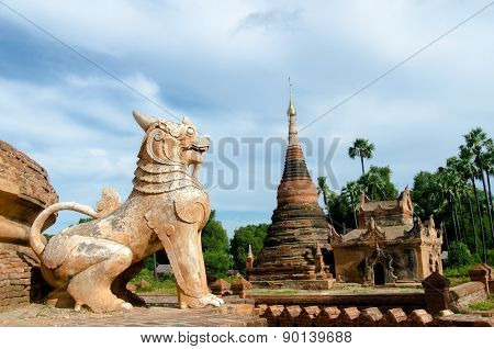 Lion At Inwa
