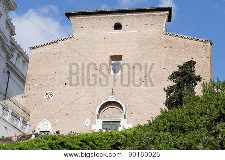 Saint Mary In Ara Coeli Basilica In Rome