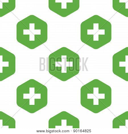 Plus sign pattern