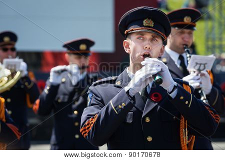 Celebration Of Victory Day In Kiev
