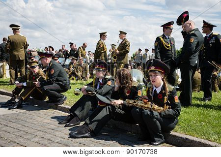 Celebration Of Victory Day In Kiev