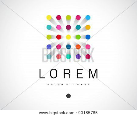 Abstract Vector Logo Design Template