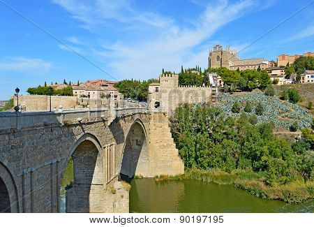 Spain Toledo Bridge