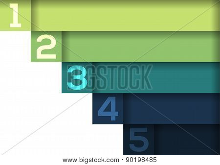 Background With 5 Light To Dark Horizontal Stripes