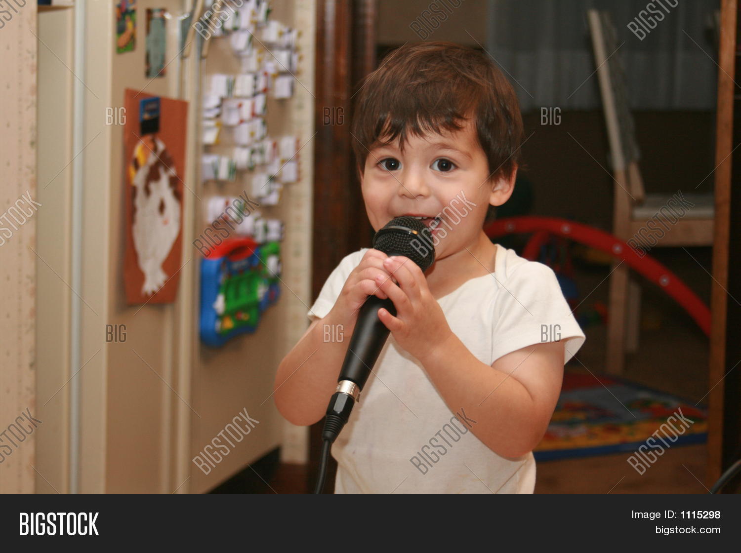 Young Boy Singing Image & Photo (Free Trial) Bigstock