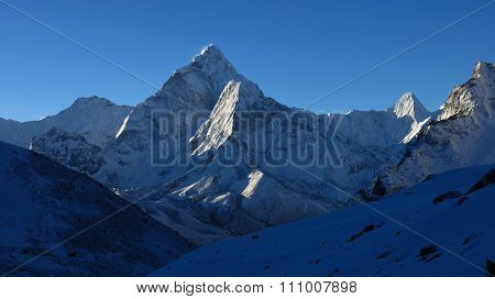 Ama Dablam At Sunrise