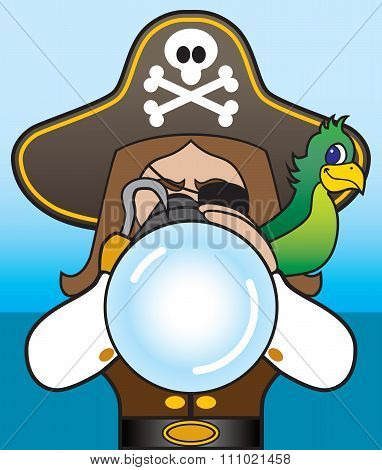 Pirate with Telescope