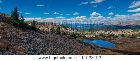 View From The Top Of The Cottonwood Pass Colorado