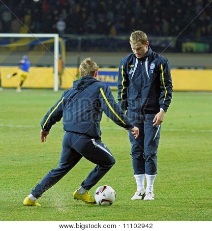 Metalist Charkov vs Metallurg Doněck fotbalové utkání