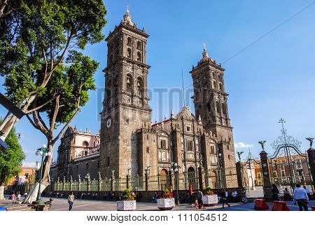 Cathedral of Puebla, Mexico