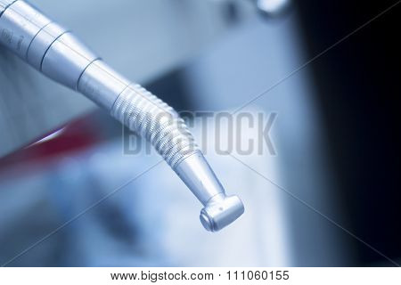 Dental Instrumenation Dentist Drill Cleaning Tool In Clinic