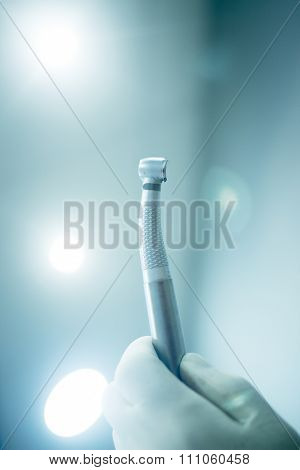 Dental Instrumenation Dentist Drill Cleaning Tool In Clinic
