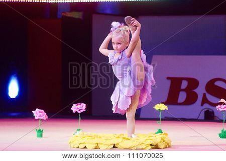Minsk, Belarus December 05: Surovegina Mariya From ' Smolevichy' Participate With 'fairy