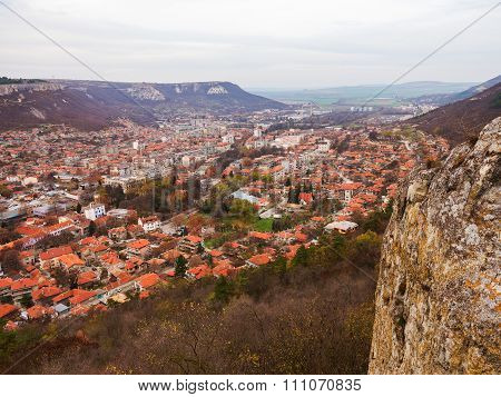 Beautiful Landscape With Bridge Nearby Medieval Fortress Ovech In Provadia Bulgaria