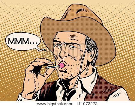 The cowboy and Lollipop