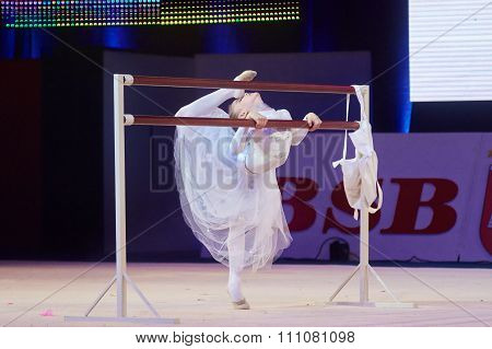 Minsk, Belarus December 05: Poshelyuk Elizaveta From ' Brest' Participate With 'the Hist