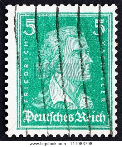 Postage Stamp Germany 1926 Friedrich Von Schiller