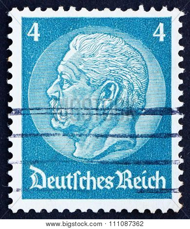 Postage Stamp Germany 1928 Paul Von Hindenburg