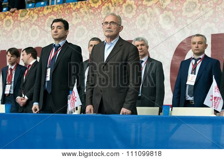 Russian Politician, A Member Of The Federation Council Aslambek Aslakhano