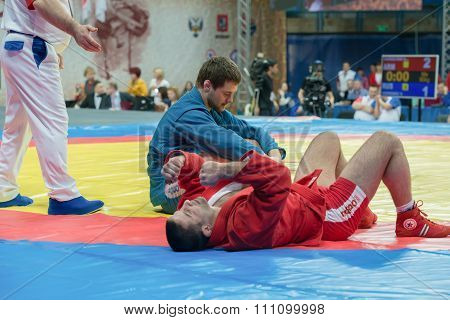 Osipenko Viktor (blue) Vs Danielyan Ashot On World Cup Memorial A. Kharla