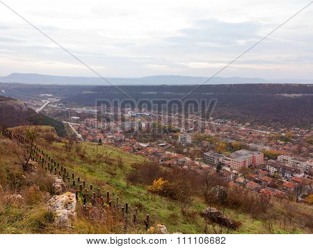 Engineering Barriers Against Rockfall, Landslide Prevention From The Mountain Tops Near The Medieval