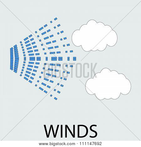 Icon weather winds