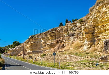 Road To The Ancient City Of Kourion - Cyprus