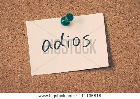 Adios