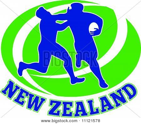 Hráč Rugby starání se Nový Zéland