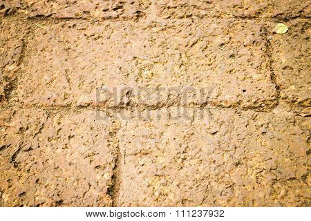 Dry Laterite Floor Texture Background
