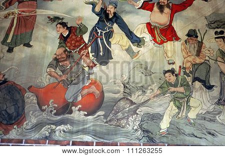 Dalongdong Baoan Temple Mural