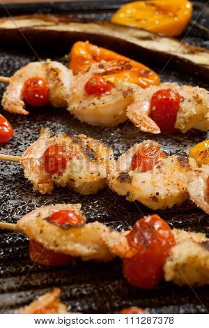 Grilled Parmesan Shrimp
