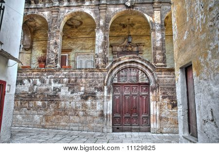 Palazzo storico. Bitritto. Apulia.