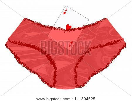 Ace Of Hearts Knickers