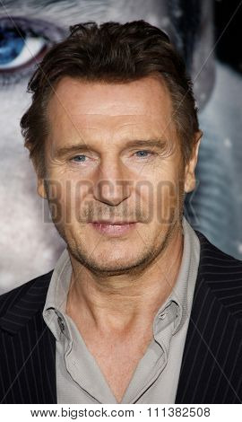 Liam Neeson at the Los Angeles Premiere of 