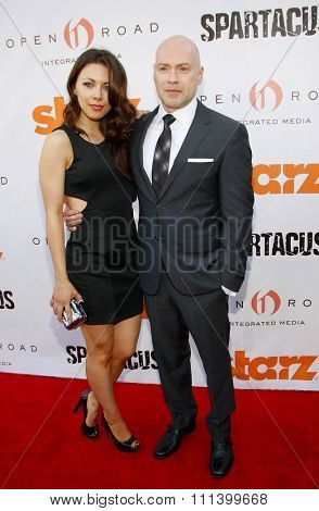 Steven S. DeKnight at the Starz Celebrates Kirk Douglas held at the Academy of Television Arts & Sciences Goldenson Theater in Los Angeles, California, United States on May 31, 2012. 