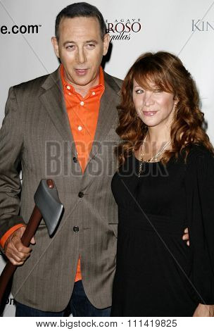 Paul Reubens and Cheri Oteri attend the 