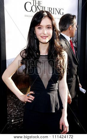 Hayley McFarland at the Los Angeles premiere of 