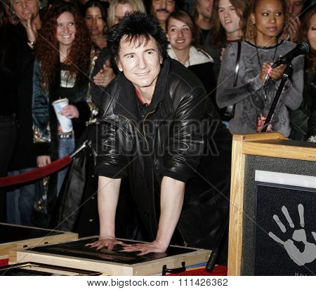 January 17, 2007. Slash, Ronnie James Dio and Terry Bozzio Inducted into Hollywood's RockWalk held at the Guitar Center Hollywood's RockWalk in Hollywood, California United States.