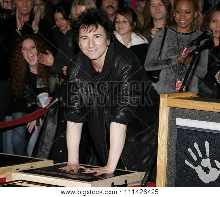 January 17, 2007. Slash, Ronnie James Dio and Terry Bozzio Inducted into Hollywood's RockWalk held at the Guitar Center Hollywood's RockWalk in Hollywood, California United States.