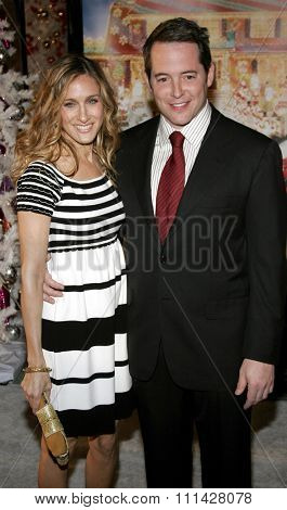 November 12, 2006. Sarah Jessica Parker and Matthew Broderick attend the World Premiere of 