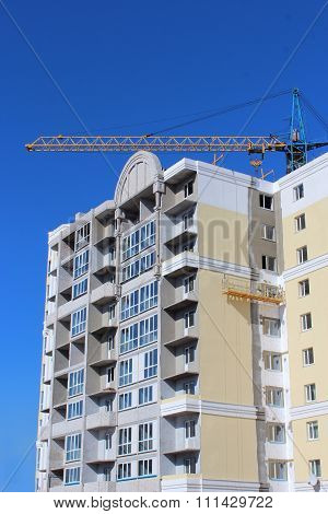 Construction Of Multistorey Modern House