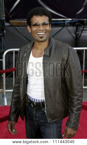 2 August 2004 - Los Angeles, California - Mario Van Peebles. The World Premiere of 'Collateral' at the Orpheum Theatre in downtown Los Angeles. 
