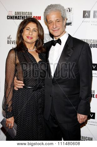 Rick Nicita and Paula Wagner at the 25th American Cinematheque Award held at the Beverly Hilton hotel in Beverly Hills on October 14, 2011. 