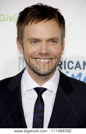 Joel McHale at the 2012 American Giving Awards held at the Pasadena Civic Auditorium in Pasadena on Decmber 7, 2012. 